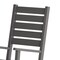 Flash Furniture Gray All-Weather Outdoor Rocking Chair, 2PK 2-LE-HMP-2002-110-GY-GG - alternate 3